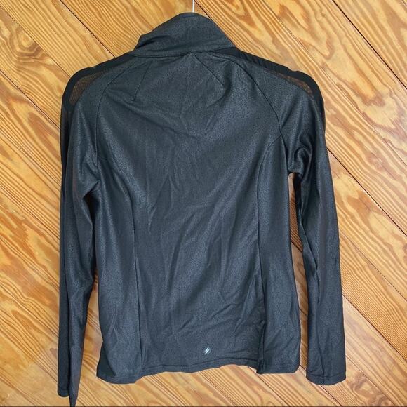 Electric Yoga Full Zip Jacket in Black Metallic - Picture 5 of 7